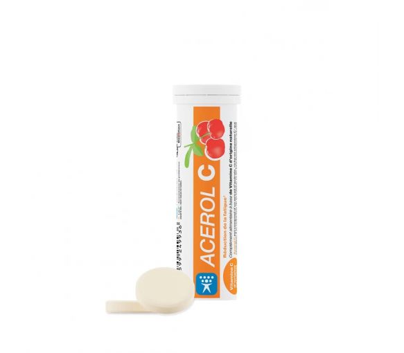 Acérol C Nutergia - Tube mit 15 Tabletten