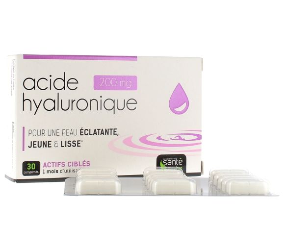 Hyaluronsäure 200 mg Santé Verte - Packung mit 30 Tabletten