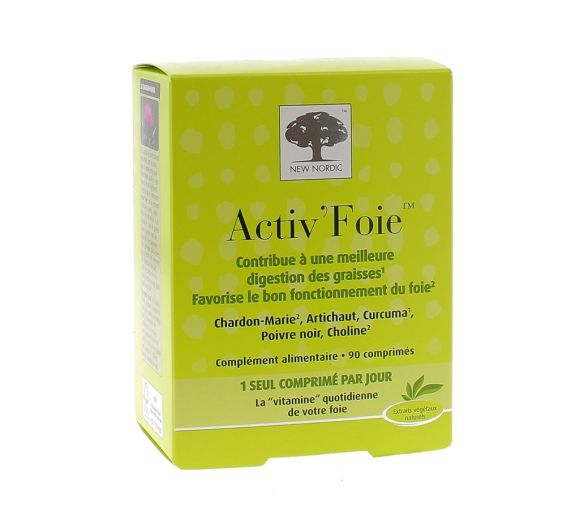 Activ'Foie New Nordic - 90 Tabletten Box