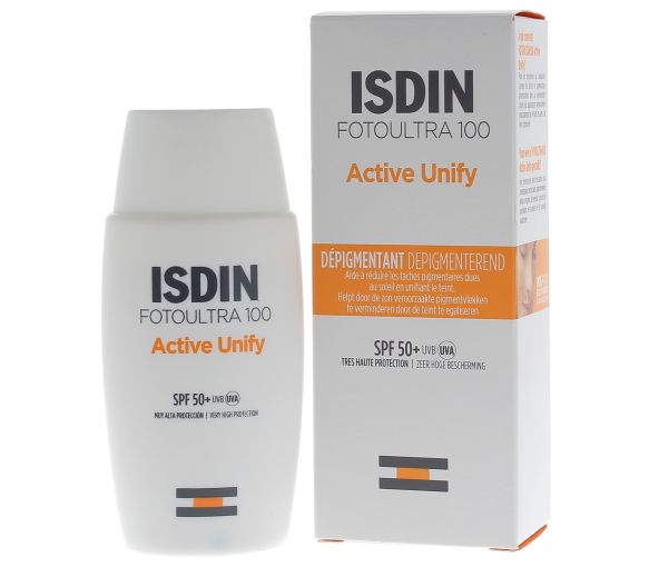 Active Unify depigmentierende SPF50+ Foto Ultra 100 Isdin - Flasche mit 50ml - image 1