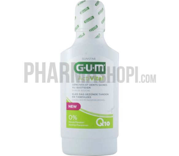 Activital Q10 Mundspülung Gum - Flasche mit 300 ml