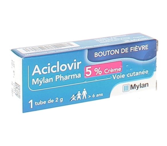 Aciclovir-Creme 5% - Tube mit 2 g