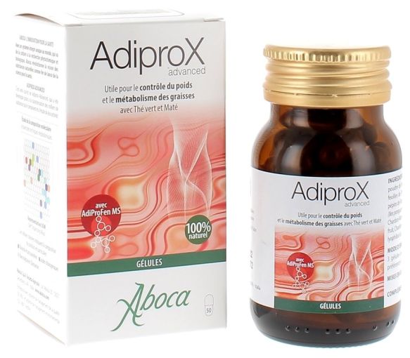Adiprox Advanced Aboca - Packung mit 50 Kapseln