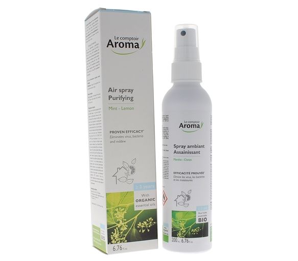 Air Pur Spray reinigend Minze Zitrone Le Comptoir Aroma - Spray von 200 ml