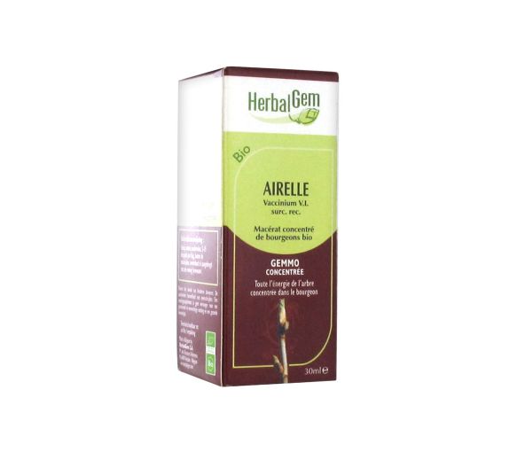 Bio-Heidelbeere Herbalgem - Flasche mit 30 ml