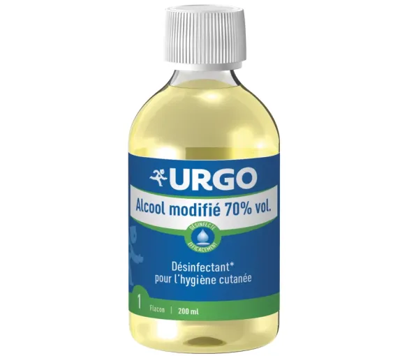 Modifizierter Alkohol 70% vol Urgo - Flasche 200ml