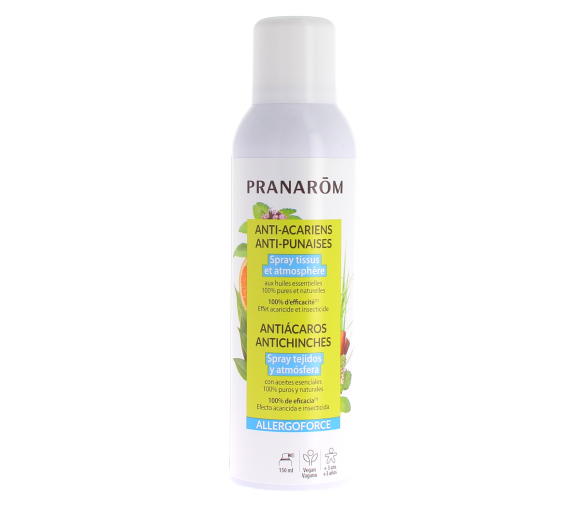 Allergoforce Spray Umgebung gegen Milben, Bettwanzen und Zecken Pranarôm - Spray mit 150 ml - image 1