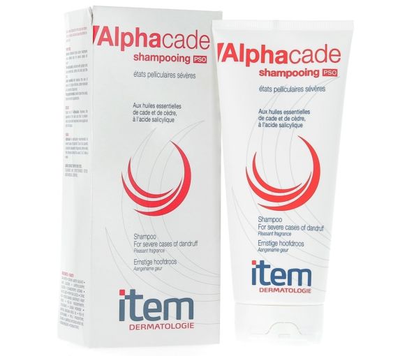 Alphacade Shampoo PSO Schwere Schuppen Zustände Dermatologie - 200 ml Tube