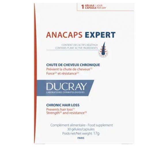 Anacaps Expert Haarausfall chronisch Ducray - Packung mit 30 Kapseln - image 1