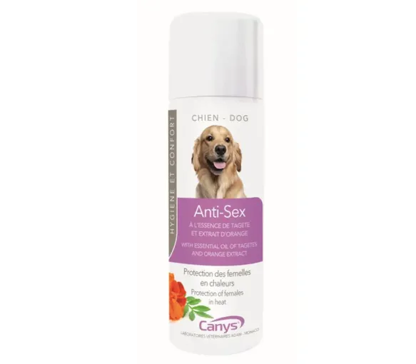 Anti-Sex-Schutz für läufige Hündinnen Canys - Spray 150 ml