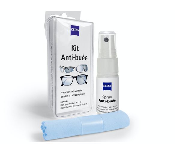 Antibeschlag Spray + Mikrofasertuch Zeiss - Spray mit 15 ml