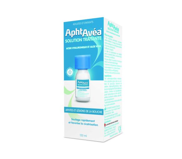 Aphten und Mundschleimhautläsionen AphtAvéa - Flasche mit 120 ml