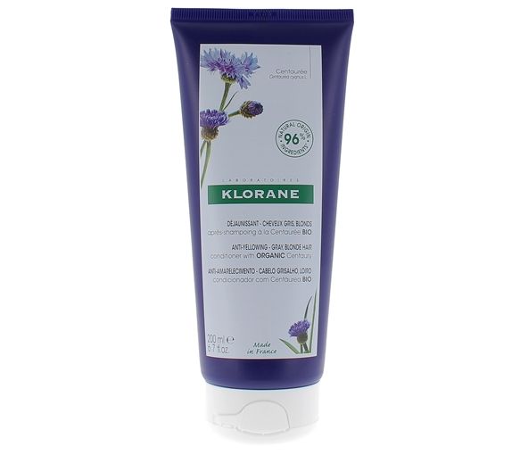 Bio Kornblume Anti-Gelbstich Shampoo Klorane - Tube mit 200 ml - image 1