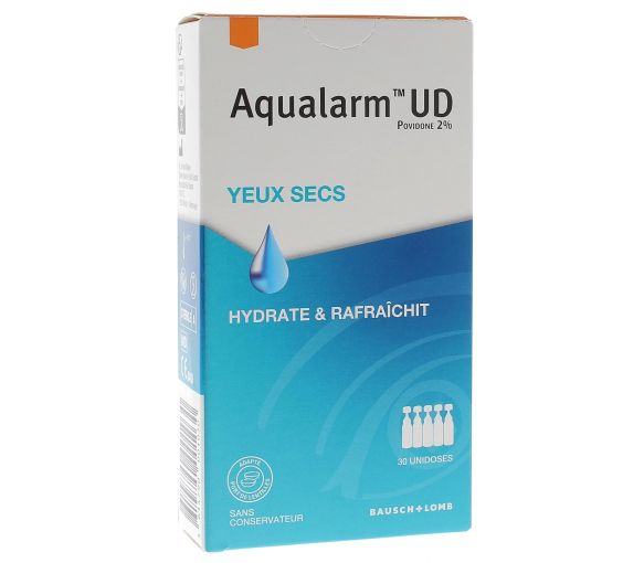 Aqualarm UD Lösung für trockene Augen - Packung mit 30 Einzeldosen - image 1