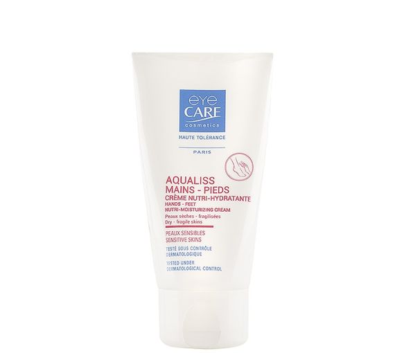 Aqualiss Nährende Feuchtigkeitscreme für Hände und Füße Eye Care - Tube mit 50 ml