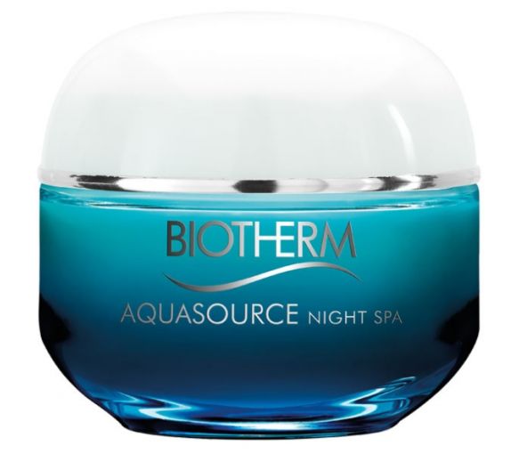 Aquasource Night Spa Nachtbalsam mit dreifacher Spa-Wirkung von Biotherm - 50 ml Tiegel - image 1