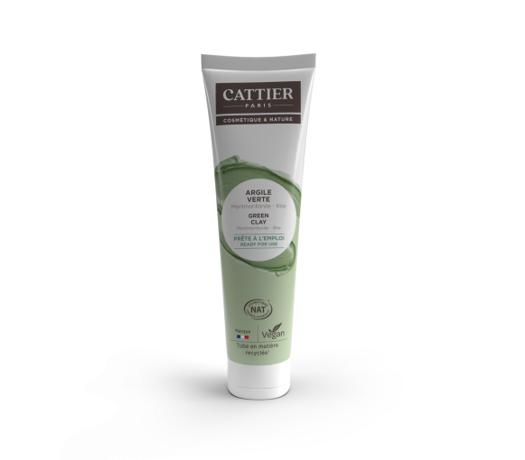 Fertige grüne Tonerde Cattier - Tube mit 100 ml