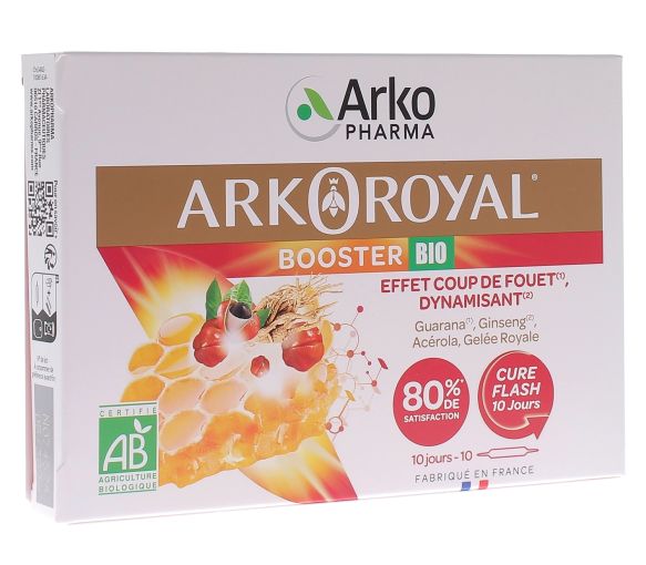 ArkoRoyal Booster bio Arkopharma - Packung mit 10 Ampullen