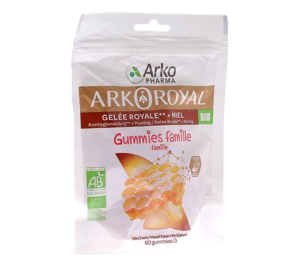 ArkoRoyal Gummies Familie bio Arkopharma - Beutel mit 60 Gummies - image 1