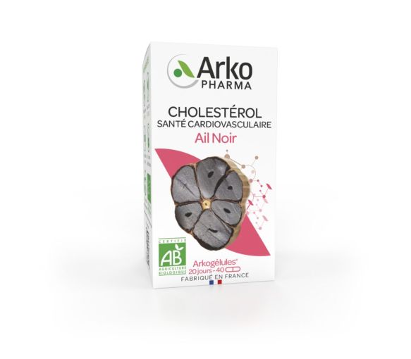 Arkogélules Schwarzer Knoblauch Bio Arkopharma - Packung mit 40 Kapseln - image 1