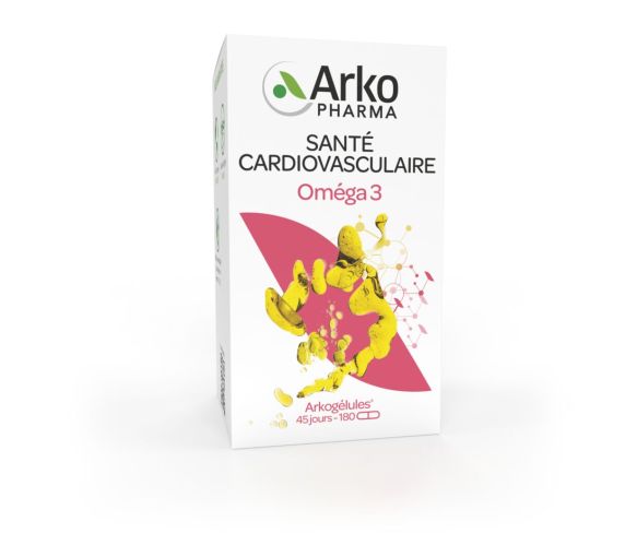 Arkogélules Omega 3 Arkopharma - Packung mit 180 Kapseln - image 1