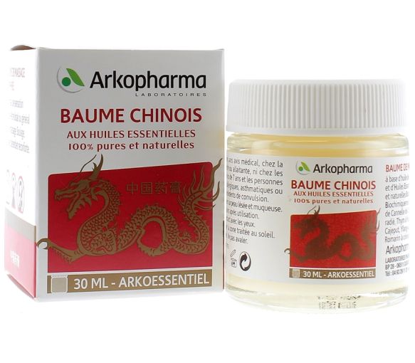 Arko essentielles chinesisches Balsam mit ätherischen Ölen Arkopharma - 30 ml Topf