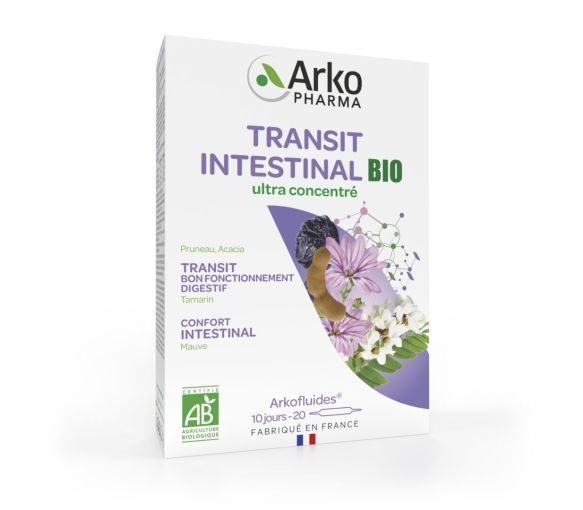 Arkofluides Bio-Darmtransit Arkopharma - Packung mit 20 Ampullen - image 1