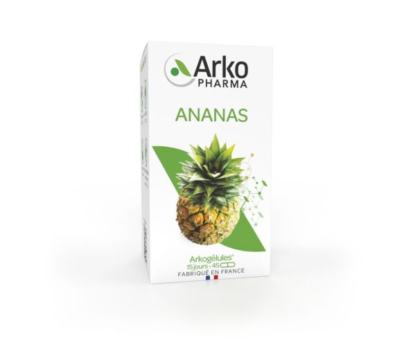 Arkogélules Ananas Arkopharma - Packung mit 45 Kapseln - image 1