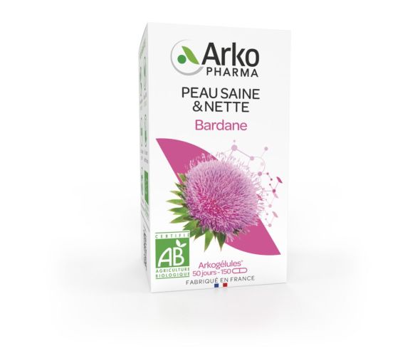 Arkogélules Bio-Klette Arkopharma - Packung mit 150 Kapseln - image 1
