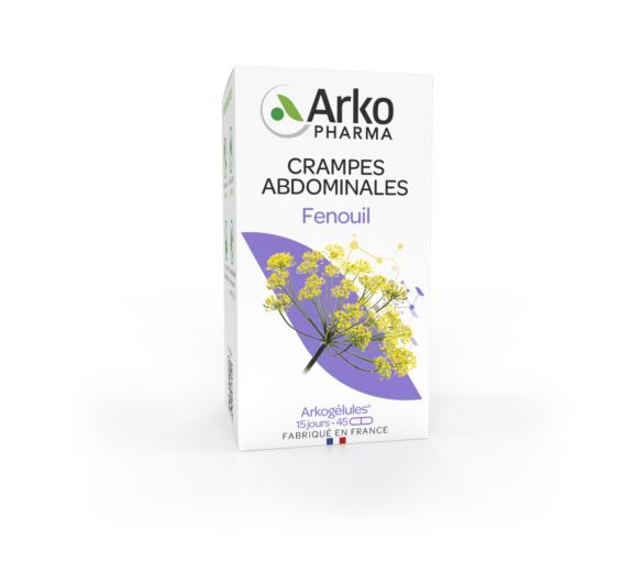 Arkogélules Fenchel Arkopharma - Packung mit 45 Kapseln - image 1