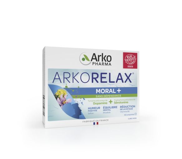 Arkorelax Moral+ Arkopharma - Packung mit 60 Tabletten - image 1