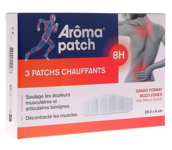 Arôma-Patch Großformat Multi-Zonen Mayoly Spindler - 3 Wärmepflaster von 29,5 x 9 cm - image 1