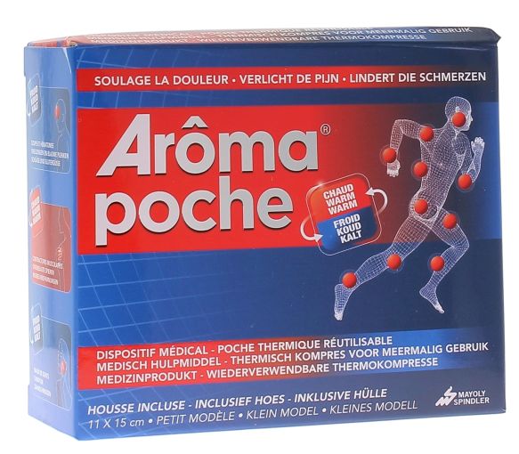 Arôma Tasche wiederverwendbare Wärmepackung - 1 Tasche 11x15 + Hülle inklusive - image 1