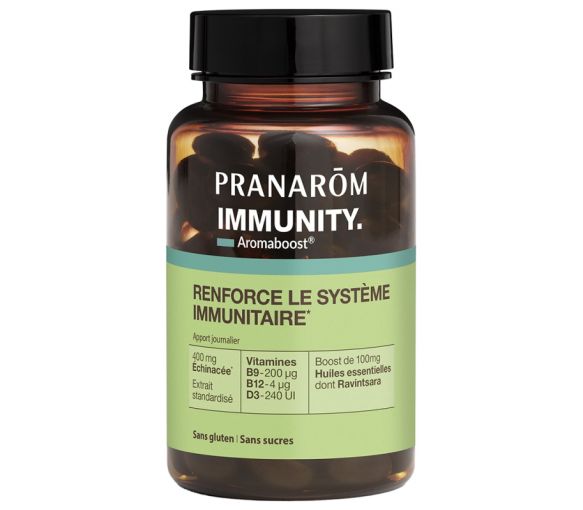 Aromaboost Immunität Pranarôm - 60 Kapseln