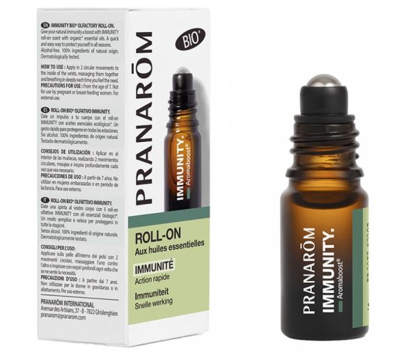 Aromaboost Immunity Immunität Roll-on mit ätherischen Bio-Ölen von Pranarôm - Roll-on mit 5 ml