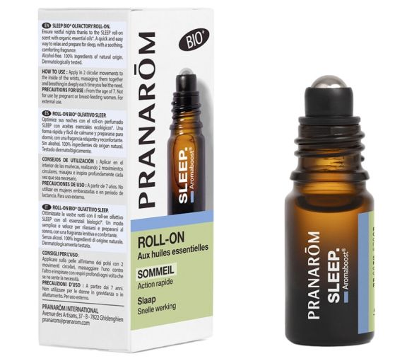 Aromaboost Sleep Schlaf Roll-on mit ätherischen Bio-Ölen von Pranarôm - Roll-on mit 5 ml