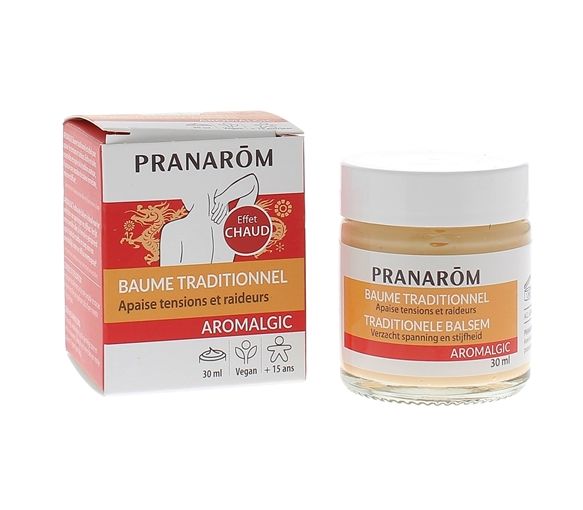 Aromalgic Traditionelle Salbe gegen Verspannungen und Steifheit Pranarôm - 30 ml Tiegel