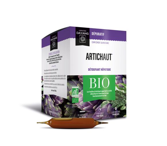 Bio-Artischocke leberentgiftend Dayang - Packung mit 20 Ampullen