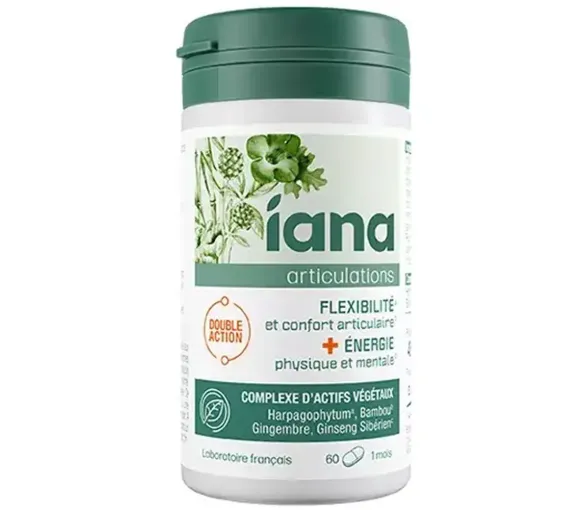 Gelenke Flexibilität und Energie Iana - Dose mit 60 Tabletten - image 1