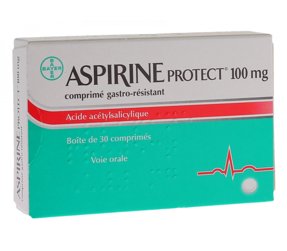 Aspirin protect 100 mg magensaftresistente Tabletten - Packung mit 30 Tabletten - image 1