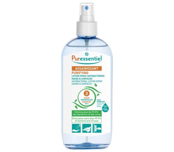 Desinfektionsmittel Lotion Spray Antibakteriell Hände & Oberflächen Puressentiel - Spray von 250 ml