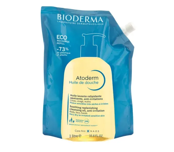 Atoderm Duschöl Bioderma - Öko-Nachfüllung von 1L - image 1