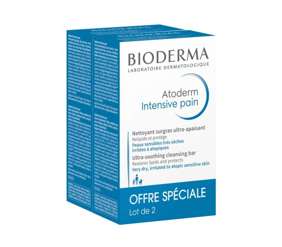 Atoderm Überfettende Seife Bioderma - 2 x 150 g Packung - image 1