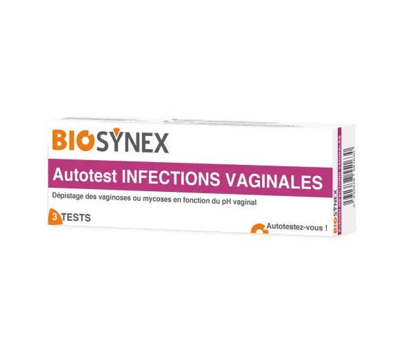 Autotest Vaginalinfektionen Biosynex - Packung mit 3 Tests - image 1