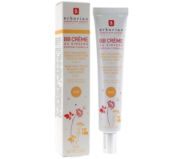 BB-Creme mit Ginseng in Goldton Erborian - Tube mit 45 ml
