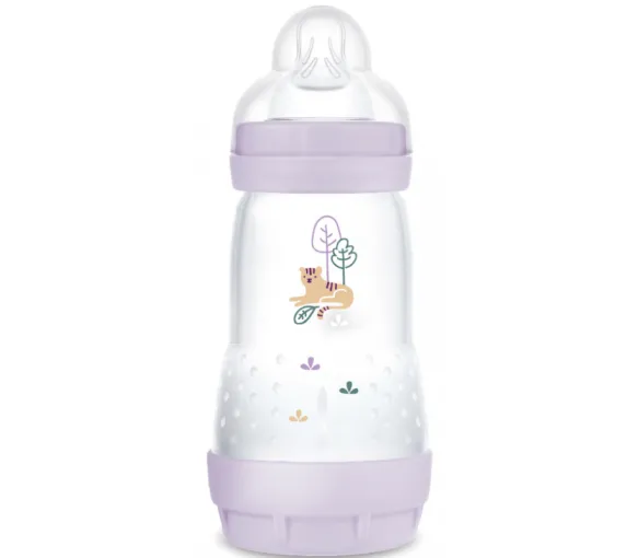 Rosa Easy Start Anti-Kolik Flasche 2+ Monate Flussstärke 2 Mam - 1 Flasche mit 260 ml