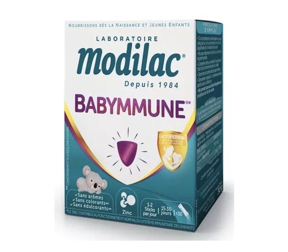 Babymmune Modilac - Packung mit 30 Sticks