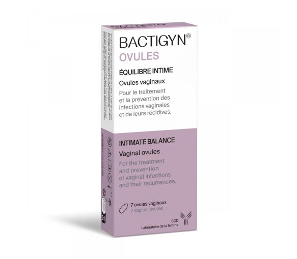 Bactigyn Intime Gleichgewicht Ccd - Packung mit 7 vaginalen Ovulen