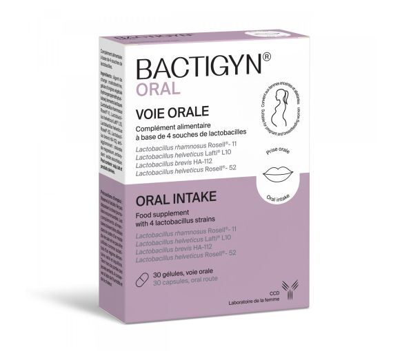 Bactigyn oral CCD - Packung mit 30 Kapseln - image 1