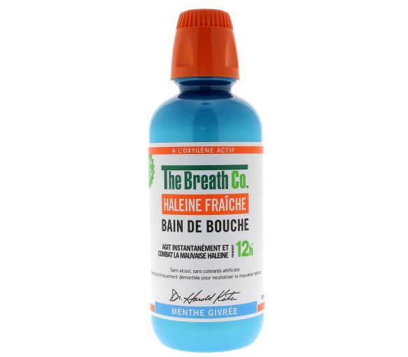 Mundspülung frischer Atem gefrorene Minze The Breath Co - Flasche 500ml - image 1